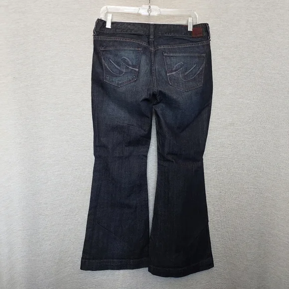 Express X2 Stella Full Leg Low Rise Jeans Size 8S - Picture 2 of 11
